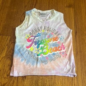 Firehouse Girl’s Tie Dye Treasure Beach Tank Size 4
